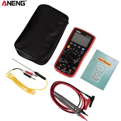 ANENG AN870 Digital Multimeter 19999 Counts True Rms Multimeter Transistor Tester Voltimetro Profesional Resistance Tester Meter