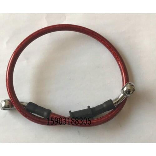 Colorful Braided Brake Clutch Oil Hoses Lines Pipes Cables Motorcycle Bike Brake Lines 90cm