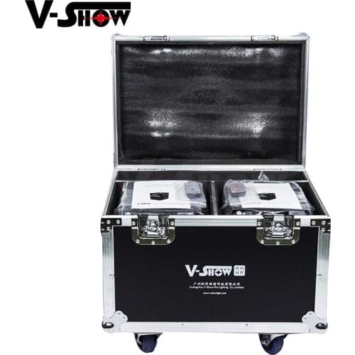 2pcs with Flightcase and 10 Bags Powder 750W Cold Spark Fireworks Machine DMX And Remote Control Fountain Firework For Wedding