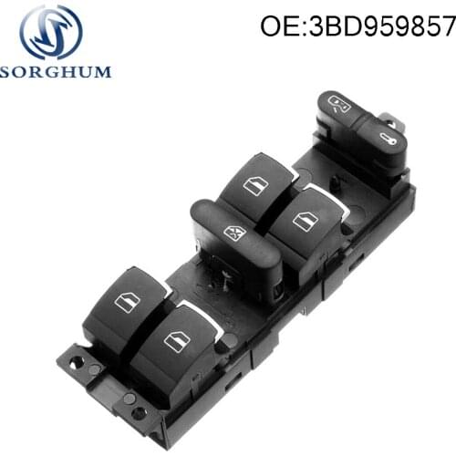 Window Control Switch Button Lifter 3BD959857 For VW Jetta Golf GTI MK4 Passat B5 1998-2005 Banwinoto