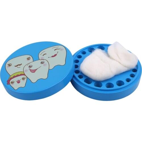 Creative Babys Teeth Souvenir Gift Boxes Container Wooden Newborn Infant Toddlers Hair Deciduous Tooth Preservation Storage Box