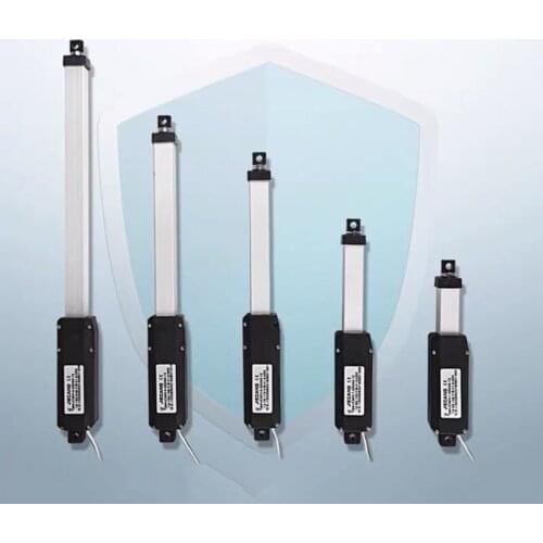 Linear Actuator With Bracket Aluminum Alloy Small Electric Push Rod Mini Linear Motor