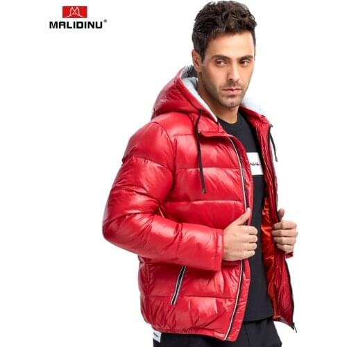 MALIDINU 2020 Men Down Jacket 70%White Duck Down Winter Down Coat Thick Warm Down Coat Brand Winter Jackets Mens Puffer Jacket