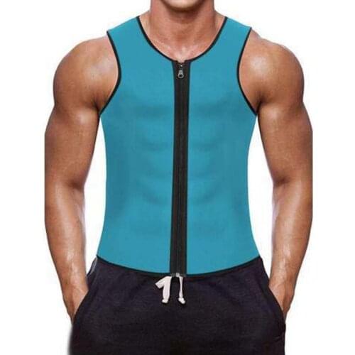 Trendy New 2020 Mens Sleeveless Zipper Summer Tank Tops Men Clothing Bodybuilding Undershirt Casual Fitness Vest