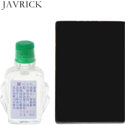 Acid Testing Water Practical Acid Test Kit Silver Platinum Gold Testing Touchstone Jewelry Tool Set