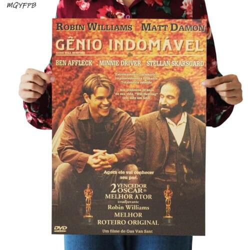 Movie Good Will Hunting Kraft Paper Poster Home Wall Room Decoration Painting 50.5x35cm