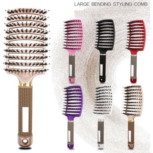 Pop Brush Brosse Detangling Hair Brush Comb for Dropshipping Detangler Hairbrush Massage Comb for Salon Hairdressing Styling