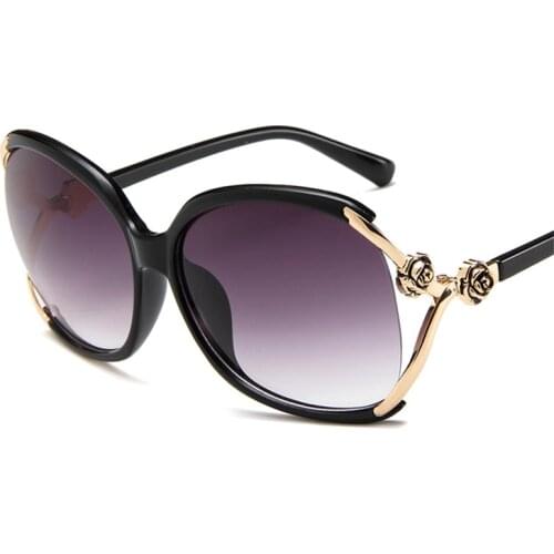 Luxury Diamond insert Sunglasses Women UV400 Elegant Rhinestone Ladies Designer Sun Glasses Eyewear Accessories Oculos De Sol