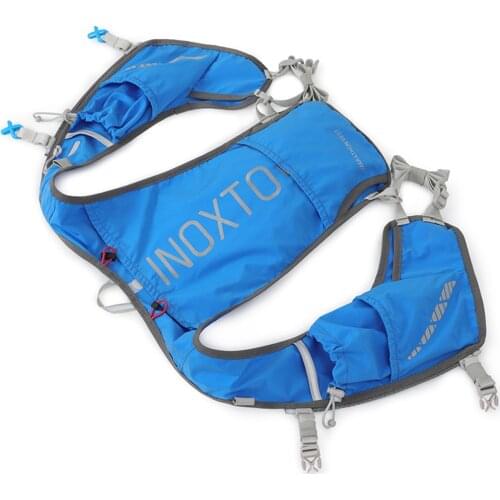 Trail Hydration Running Backpack Lightweight Vest Nylon Pack Bag Cycling Marathon Portable Ultralight Hiking 5L