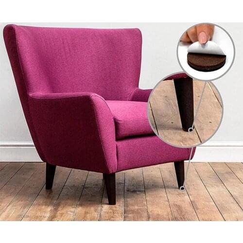 Thicker Self Adhesive Chair Table Legs Felt Pads Floor Surface Anti Skid Scratch Protector Mute Non-slip Feet Mat