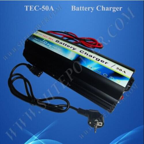 High frequency charger for GEL or LEAD ACID AGM 12v dc battery 50a charger