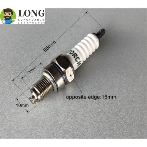10mm High quality high performance Motorcycle Iridium Spark Plug TORCH A7RC for Honda For Suzuki For Yamaha For GY6 50cc-150cc