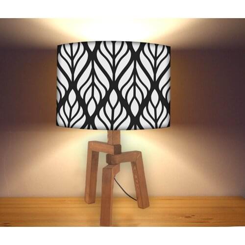 Atlas14 Lampshade, Wood Floor Standing Modern Lampshade