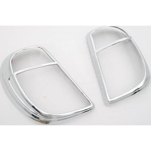 Car Styling Chrome Tail Light Cover For Nissan March Micra K13 2010-2013