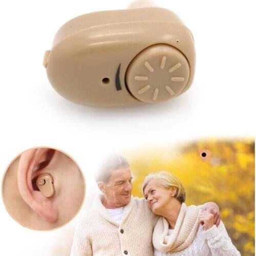 AXON IN Ear Hearing Aid AXON K-83 Sound Amplifier Soft Earplugs Personal Health Care for The Elder Deaf Aids Hear Clear