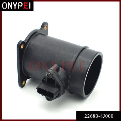 Mass Air Flow Meter MAF Sensor 22680-8J000 0280218154 For Nissan Altima Sentra 02-03