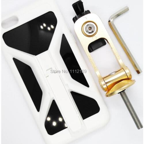 Bike Phone Mount Holder Bicycle Smartphone Holder Case Stem Cap Mount Holder with ClipGrip Case for iPhone 6/6 Plus