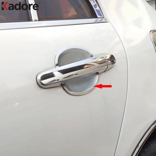 For Toyota RAV4 RAV 4 2006-2010 2011 2012 ABS Chrome Car Side Handle Bowl Cover Trim Sticker Car Styling Exterior Accessories