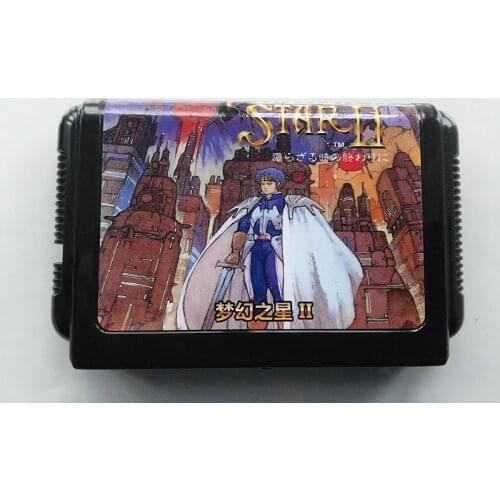 MD Game : Phantasy Star 2 ( Japan Version!! Chinese Language!! )