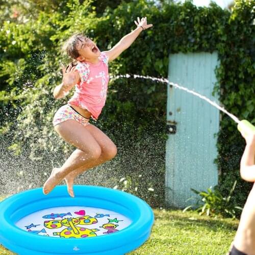 Summer kid swimming pools Inflatable Spray Water Toys for kid Play Water Mat Inflatable Pool Outdoor Backyard Paddling Pool