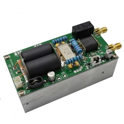 MINIPA Assembled 100W SSB linear HF Power Amplifier WIth Heatsink For YAESU FT-817 KX3 cw AM FM Frequency Band 1.8 - 54 MHz