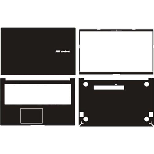 KH Laptop Sticker Skin Decals Cover Protector Guard for ASUS Vivobook15X FL8800 V5050 M5600