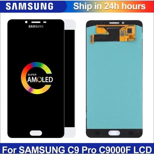 ORIGINAL Phone LCDS For Samsung Galaxy C9 Pro C9000 SM-C9000 LCD Display Touch Digitizer Screen Assembly Replacement