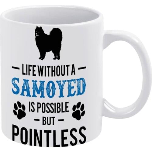 Dog Samoyed Mug Hot Chocolate Mug Wholesale Classic Pottery Cups