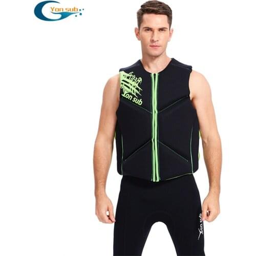 Neoprene Life Jacket Adult Fishing Life vest Motorboating Surfing Drifting Buoyancy Life Jackets Rowing Aid Life vest