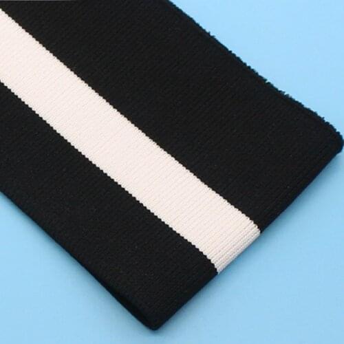 7.5cm*85cm rib fabric knitted DIY fabric accessories clothing leader hem lower collar wholesale