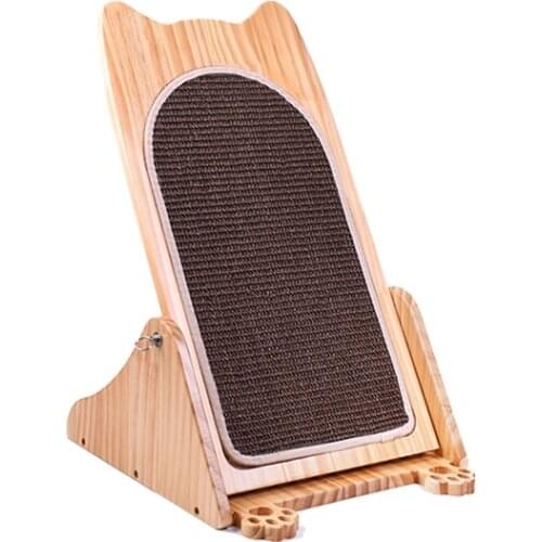 Factory Supply For Pet Products Pet Pine Wood Folding Cat Claw Plate