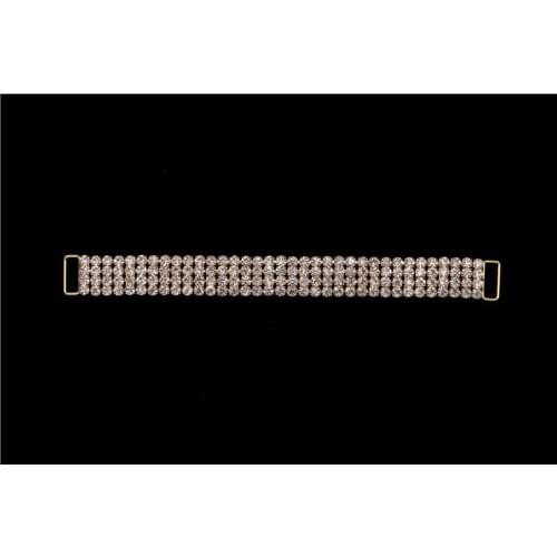 2018 Hot Sale Promotion Womens Crystal Rhinestone Bikini Connectors/buckle, Metal Chain For Swimming Wear Decorationbuc022