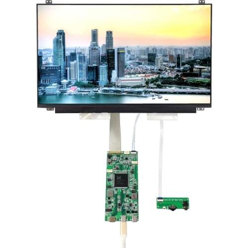 15.6" 4k LCD 15.6inch 3840X2160 IPS LCD Screen B156ZAN02.3 with Mini HD MI Type C LCD Controller