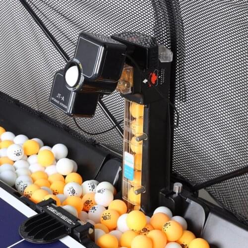 1PC JT-A Table Tennis Robots Ball Machines Automatic Ball Machine 36 Spins Home Practicing Machine With a Net Cover 100-240V