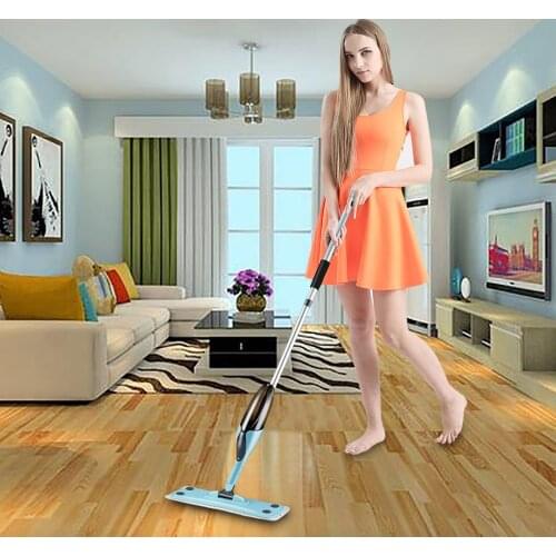 1Pc Multi Spray Water Spray Mop Hand Wash Plate Mop Home Wood Floor Tile Kitchen Cleaning Tool