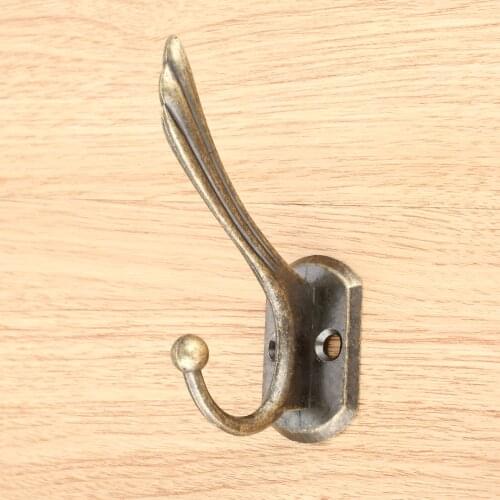 1pc Door Bedroom Hooks Hanger Hook for Clothes Coat Hat Bag Towel Hanger Bathroom Wall Hook Rack