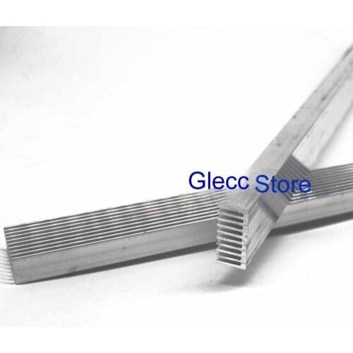 10pcs High Power LED aluminum Heatsink 300mm*25mm*12mm for 1W,3W,5W led chip DIY