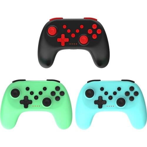 Wireless Gamepad Turbo Controller Console Control For Switch Pro Dual-Motor Vibration Rechargeable 6axis Game Joystick