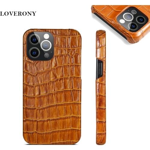 LOVERONY Luxury Phone Case For iPhone 12 Mini X XR XS MAX Genuine Leather Case For iPhone 11 PROMAX Cowhide Back Cover Coque