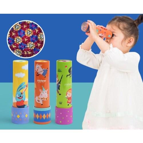 Childrens Classic Kaleidoscope Polygonal Prism 3 Years Old + Kindergarten Science Experiment Adult Nostalgic Toy