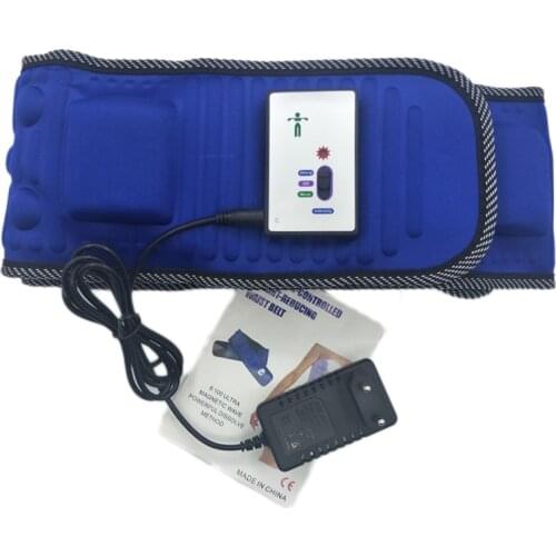 Electric Body Vibrating Slimming Belt Heat Function Massage Full Body Massager Weight Loss Rejection Fat Burning Machine