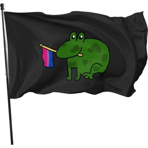 Frog Falg 3x5 Feet Flags Outdoor Decorations Banner Garden Farmhouse Yard Sign Decor Flags