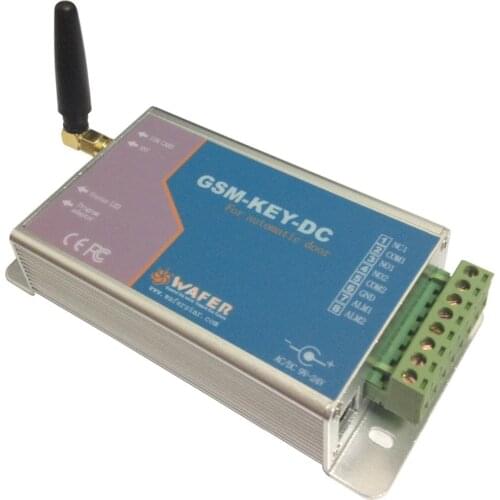 GPRS Server supported Sliding gate GSM security remote access opener (QUAD band) App support