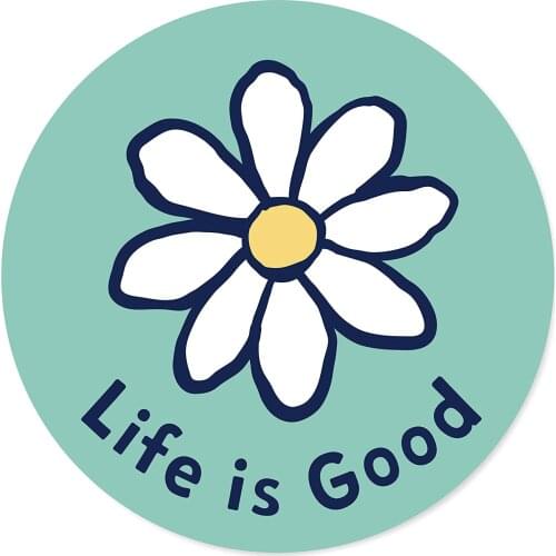 Good Daisy Teal Car Sticker Automobiles Motorcycles Exterior Accssories PVC Decals for BMW VW Audi Gti Skoda 12cm