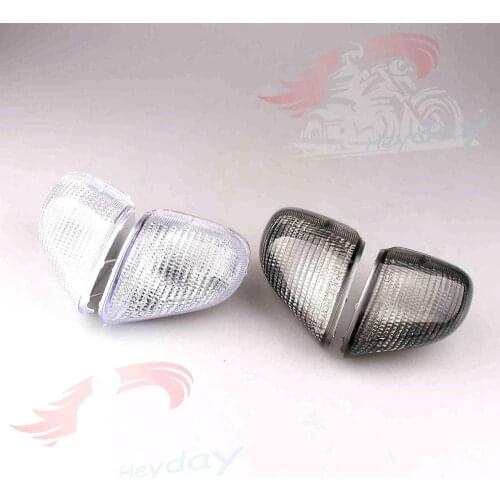 E-Marked Front Turn Signals Lens Blinker Indicators For KAWASAKI NINJA ZX11 1993-2001 1994 1995 1996 1997 1998 1999 2000