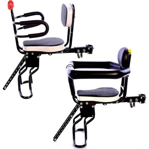 Bicycle Child Baby Chair Bike Front Saddle Seat Mountain Road Bike Child Safety Seat With Handrail Child Cycling Acccessories