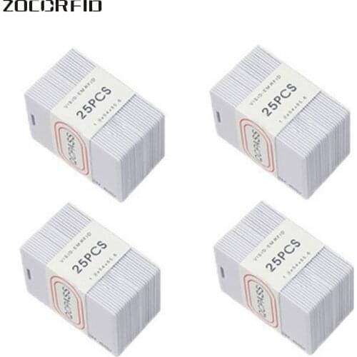 100pcs/box RFID card TK4100 125 KHZ RFID card EM Thick ID card suitable for access control and attendance cards