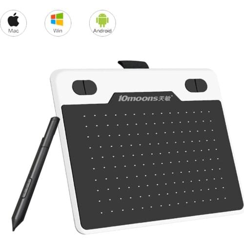 10moons Graphics Tablet T503 Drawing Tablet With Stylus Pen Writing Tablet for Android/Windows/Computers/Mobile Graphic Tablet