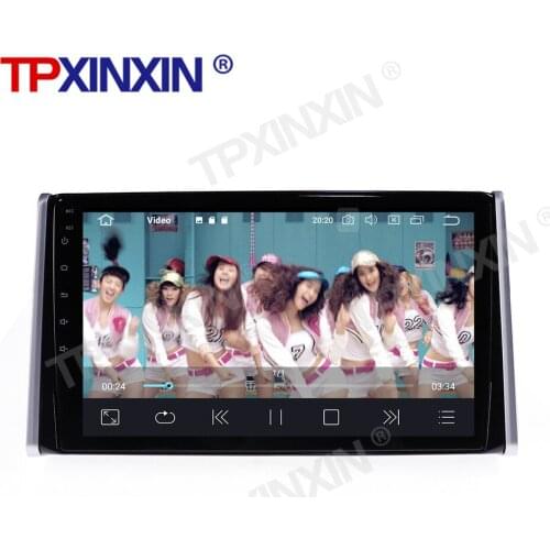 128GB Android 10 PX6 is Suitable for Toyota RAV4 2019 2020 GPS Navigation Car Radio Video Stereo Multi-function CarPlay Host