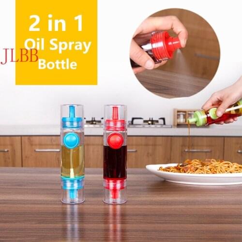 2 in 1 Oil Spray Bottle Cooking BBQ Sprayer Seasoning Bottle Oil Bottle Vinegar Spray Bottle Kitchen Cooking Baking Cake Tool